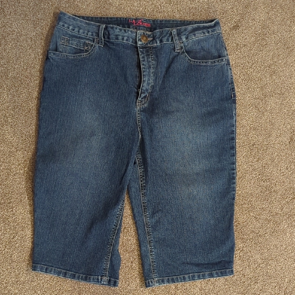 L.A. Blues Classic Blue Denim Shorts